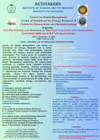 One Day Training cum Workshop on Spectrum Acquisition and Interpretation -Solid State NMR and ATR FT-IR Spectroscopy 2024 Training cum workshop Poster